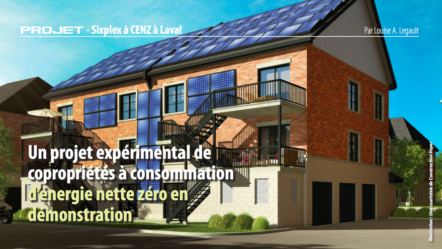 Projet - Sixplex à CENZ à Laval